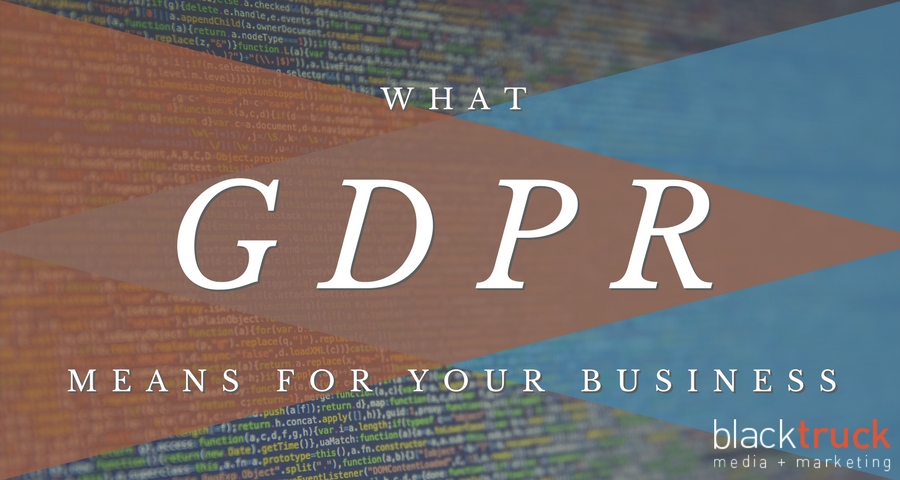 What GDPR means for your business Header image – What GDPR means for your business