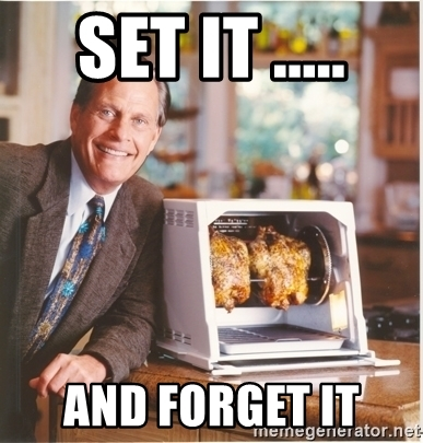 Set it and forget it!