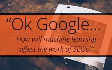 Machine Learning and the future of SEO