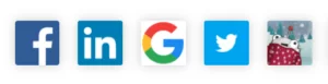 Favicons as displayed in Google Chrome