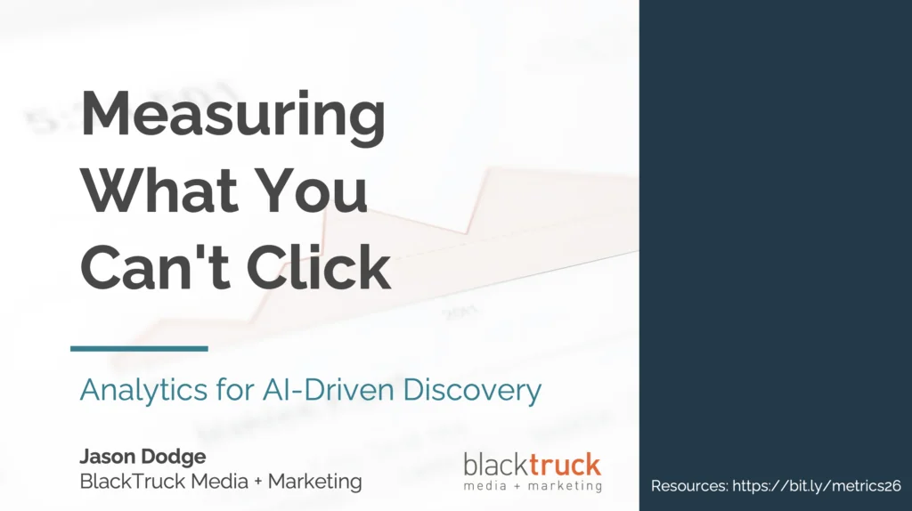 Measuring what you can't click presentation Intro